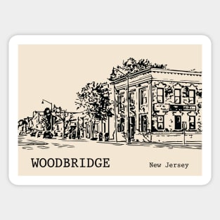 Woodbridge New Jersey Sticker